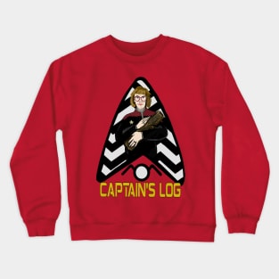 Captain's Log Lady Crewneck Sweatshirt